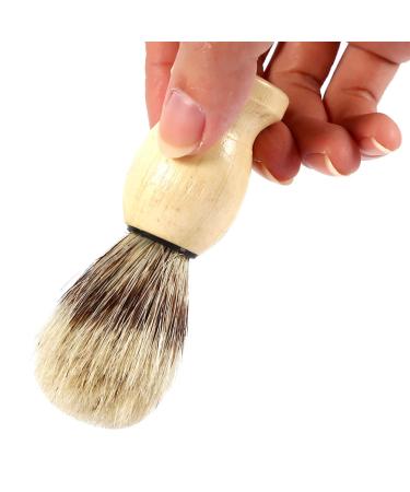 Ankroyu Men's Razor Brush - Professional Shaving Brush for Beard & Facial Cleaning | Premium Men's Shaving Accessories - Buy Online on SooperMarket.com