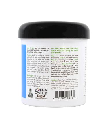 Taliah Waajid Black Earth Lock It Up 16oz - Strong Hold for Natural Hair - Buy Online on SooperMarket.com