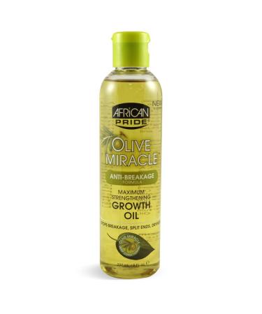 African Pride Olive Miracle Growth Oil  8 Fluid Ounce