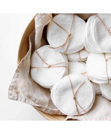 Reusable Cotton Pads Face Pack Set 26 - Washable Makeup Remover Laundry Bag | Bamboo Cloth Rounds for Skincare | 13 Count Facial Wipes for Eye and Lip | Eco-friendly Beauty Essentials - Buy Online on SooperMarket.com