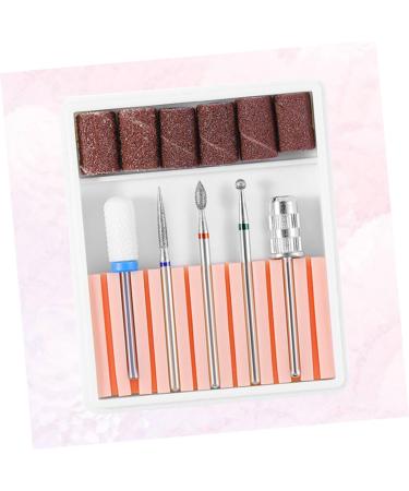 POPETPOP 3 Sets Ceramic Nail Bits Manicure Drill Bits Nail Polish Accessories Nail Polish Tools Nail File Bits Nail Drill Tool Electric Tool Nail Tools Nail Drill Bits Head Pedicure 6.5x5.5cmx3pcs Pinkx3pcs - Buy Online on SooperMarket.com