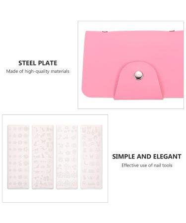 Minkissy Nail Art Printing Plate Set | Metal Nail Design Stamp & Scraper | Halloween & Flower Patterns - Buy Online on SooperMarket.com