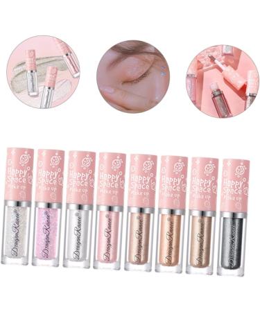 Healeved 16 pcs DIY Bling Tool Makeup Cosmetics Women Shadow Liquid Eye Highlight Glitter Eyeshadow - Buy Online on SooperMarket.com