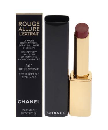 Chanel Rouge Allure Lextrait Lipstick - 862 Brun Affirme for Women - 0.07 oz Lipstick (Refillable)