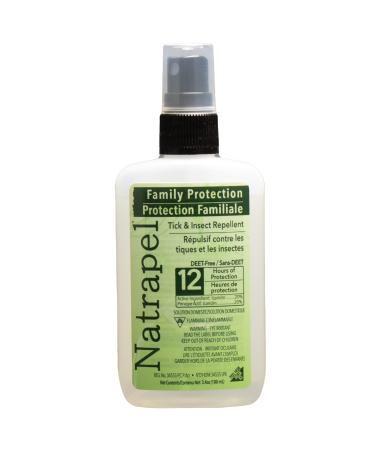 Natrapel Icaridin Insect Repellent 100mL Picaridin Bug Spray for Mosquitoes & Ticks