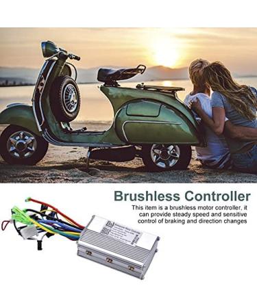 Aluminium Alloy E-Bike Brushless Controller - 24V 350W for Steady Speed & Sensitive Braking Control - Buy Online on SooperMarket.com