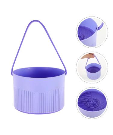 3-in-1 Makeup Brush Cleaner & Organizer | Silicone Cleaning Mat & Storage Bowl for Air Drying | International Shipping - Buy Online on SooperMarket.com