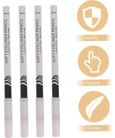 HAPINARY 12pcs Lying Silkworm Eyeliner White Eyeliner Eyebrow Pen Glitter Highlighter Pens Eye Cosmetics Wood - Buy Online on SooperMarket.com