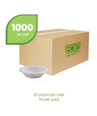 Buy 12 oz Sugarcane Bowls - Eco-Friendly White Disposable Bowls (1000 Count) | Alternative Products Inc. - Buy Online on SooperMarket.com