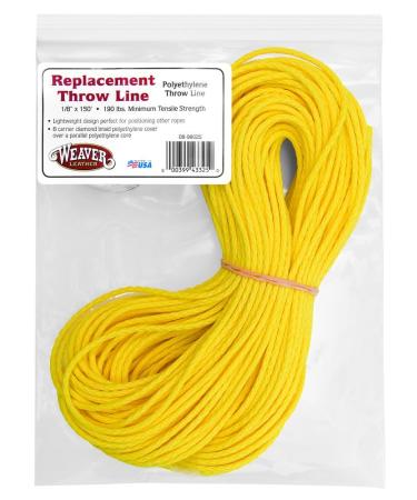 Weaver Leather Arborist Replacement Polyethylene Throw Line , Yellow