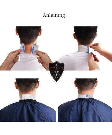 Hairlich Barbershop Hairdressing Collars for Protection Against Hair Hygienic Neck Protection Disposable Crepe Paper for Neck Hairdressing Supplies Neck Paper 1 Rod - 5 Rolls 500 Sheets - Buy Online on SooperMarket.com