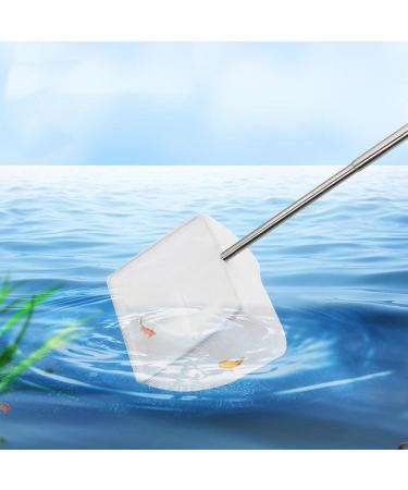 SUAOEO Aquarium Telescopic Shrimp Net Long Handle Fishing Net Shrimp Catch Nets White - Buy Online on SooperMarket.com