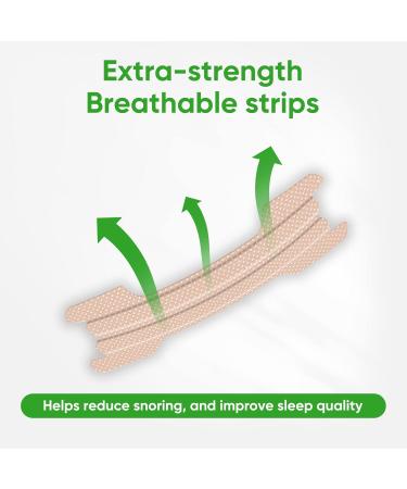 Nasal Strips 100Pcs Nasal Strips for Snoring Stop Snoring and Breathing Smoothly Instant Nasal Congestion on Relief for Improve Sleep Quality - Buy Online on SooperMarket.com