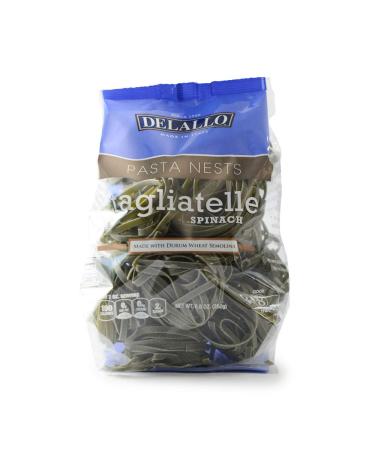 DeLallo Spinach Tagliatelle Nest Egg Pasta