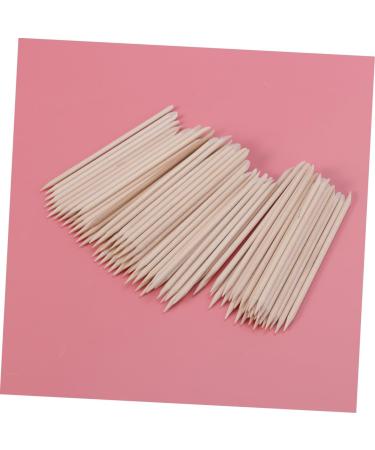 FRCOLOR 400 Pcs Wood Cuticle Pusher Bulk Orange Wood Stick Nails Cuticle Sticks for Nails Cuticles Nails Remover Tool Orangewood Nail Sticks Nail Cleaning Sticks Wooden Bamboo Supplies mediumx4pcs As Shownx4pcs - Buy Online on SooperMarket.com