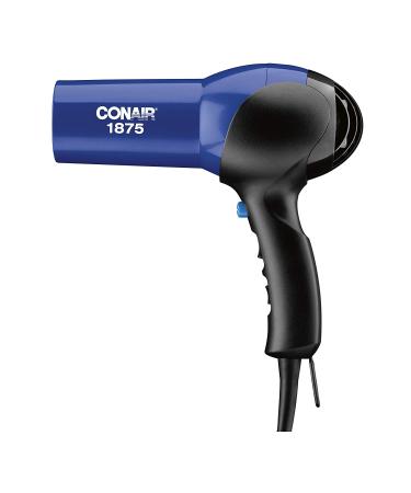 Conair 1875 Watt Turbo Hair Dryer in Blue/Black - Fast Drying Power for Salon-Quality Results - Buy Online on SooperMarket.com