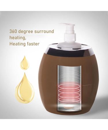 HEEPDD 300ml Massage Oil Heater | 360 Dripping Grooves | Enhances Skin Care Absorption | Stylish & Portable (EU 220-240V) - Buy Online on SooperMarket.com