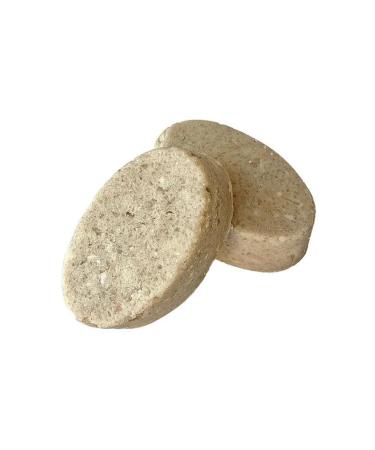 Senso Naturale 2 Purifying Solid Face Scrubs with Whole Salt of Salgemma - For normal to oily skin - Vegan Concentrate - equivalent to 150 ml of liquid
