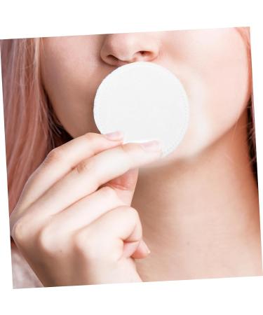200 Pcs Skin-Friendly Organic Cotton Pads - Soft Makeup Remover & Toner Rounds - Reusable & Disposable Facial Cotton Pads - Buy Online on SooperMarket.com