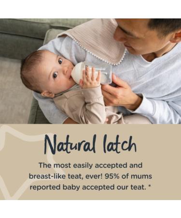 Tommee Tippee Closer to Nature 150ml Bottle - BPA-Free Baby Feeding Bottle - Buy Online on SooperMarket.com