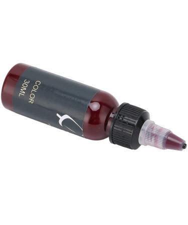 Nail Polish Pigment Ink Nail Polish Pigment Safe Practical 6 for Nail Polish DIY for Nail Polish Making Accessory(Wine Red)