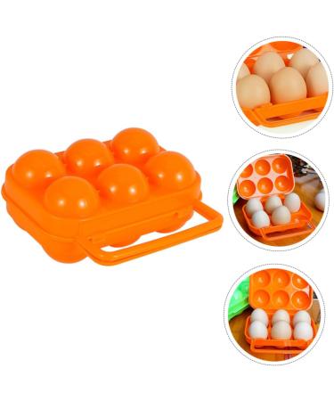 Hemoton 2pcs Outdoor Egg Carton Fridge Food Tray Outdoor Egg Container Egg Organizers Devil Travel Water Bag - Buy Online on SooperMarket.com