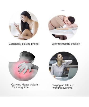 Pilipane Magnetic Therapy Neck Wrap - Self-Heating Pain Relief & Improved Circulation | International Shipping Available - Buy Online on SooperMarket.com