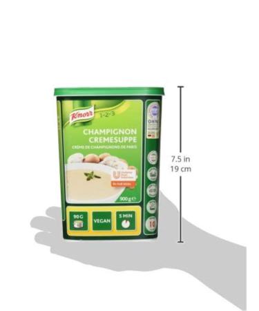 Buy Knorr Mushroom Cream Soup Dry Mix 900g - Creamy Mushroom Flavor - International Shipping Available - Buy Online on SooperMarket.com