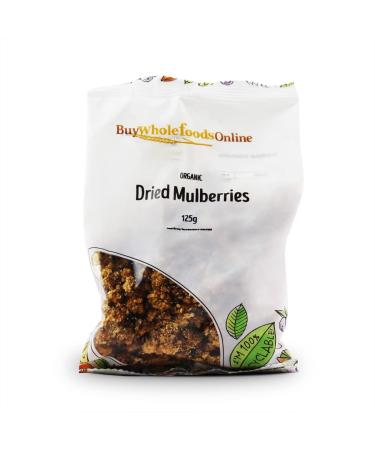 Organic Dried Mulberries 125g (BWFO) Small