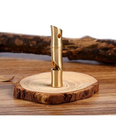 VGEBY 2Pcs Mini Survival Brass Whistles for Camping Hiking - Loud Signal Whistles - Buy Online on SooperMarket.com