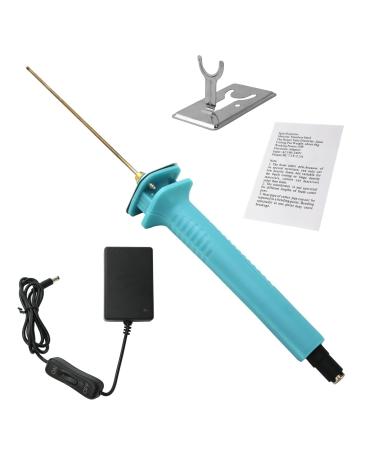 Foam Cutter Electric Hot Wire Cutter Pen 10CM Foam Board Cutter with Stand 18W Hot Knife Styrofoam Cutting Pen with Apaptor Foam Cutting Tool for Styrofoam Foam Cutting Arts Handcraft