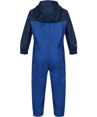 Regatta Kids Puddle Iv All-in-One Suit - 2-3 Years - Nautical Blue/Dark Denim - Buy Online on SooperMarket.com
