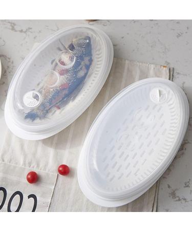 Cabilock 1pc Steamer Pasta Containers Dumpling Oven Rice Multifunction White Food Grade Pp Household Products 32.7x18.6cm - Buy Online on SooperMarket.com