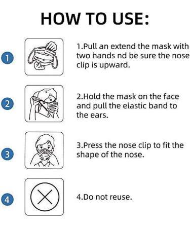 Adult Disposable Face Mask 3-Ply Mouth Cover Dust Safety Protection - Pack of 50 (Purple) - Buy Online on SooperMarket.com
