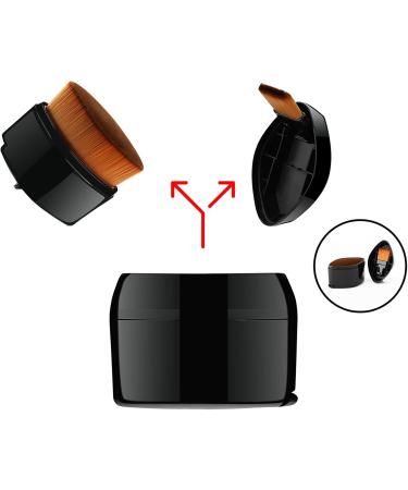 Sunscreen Applicator for Kids | Sunscreen Brush Applicator | Suntan Lotion Applicator with Soft Bristles | Portable Foundation Makeup Brushes for Liquid Foundation Powder Cream Black - Buy Online on SooperMarket.com