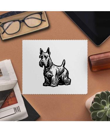 Shop 2 x Scottish Terrier Dog Microfiber Cleaning Cloths | Perfect for Pet Lovers | Fast International Shipping - Buy Online on SooperMarket.com