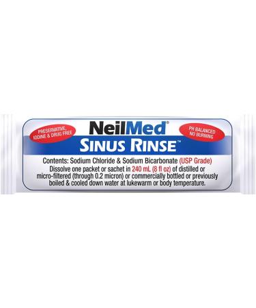 NeilMed Nasaflo Neti Pot 50 Count (Packaging may vary) - Buy Online on SooperMarket.com