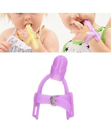 Buy GfRGFH Adjustable Thumb Louten Finger Protection - Silicone Proof for Babies & Children | Stop-Lutsch-Handgel Treatment Set (Purple) - International Shipping Available - Buy Online on SooperMarket.com
