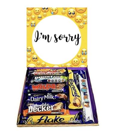 Cadbury's I'm Sorry Apology Chocolate Sweets Gift Box Hamper Pick N Mix Present