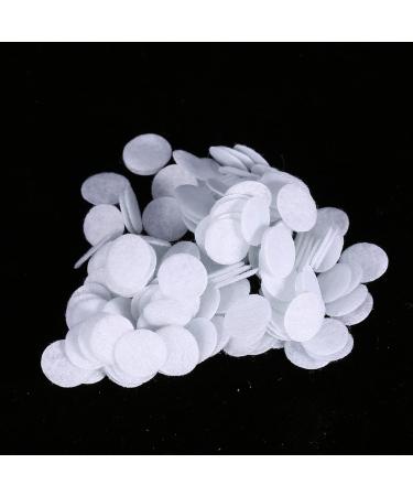 100pcs Round Blackhead Removal Cotton Filters - Optimal Beauty & Skincare Pads (20mm - Buy Online on SooperMarket.com
