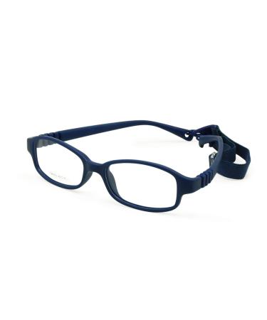 Enzodate young children frame of the optical glasses with belt size 49-16 no screw flexible young glasses one-piece glasses with Cord 49-16-130 6-8Y