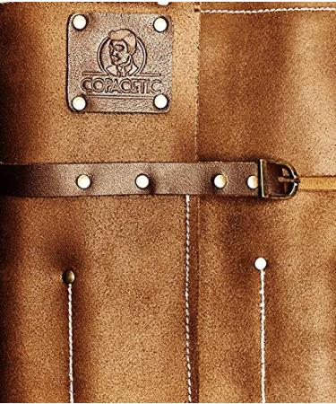 Copacetic Vintaged Design Barber tool Roll Can Hold Up To 8 Barbering Tools