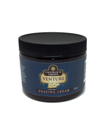 Captain's Choice VENTURE Shaving Cream - 4 oz.