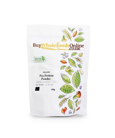 Organic Pea Protein Powder 500g (BWFO)