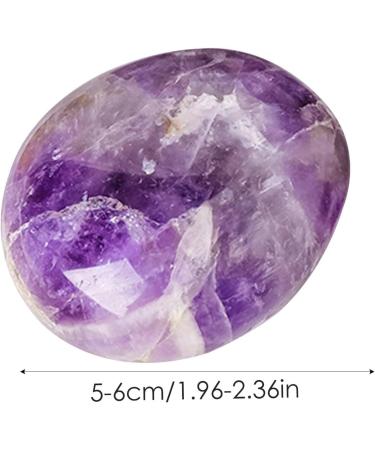Palm Stone - Polished Rocks Meditation Worry Stone - Polished Energy Crystal Stone Crystal Polished Gemstone for Stress Relief Meditation - Buy Online on SooperMarket.com