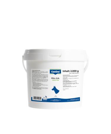 Canina Fell O.K.Tablets 2 kg beige
