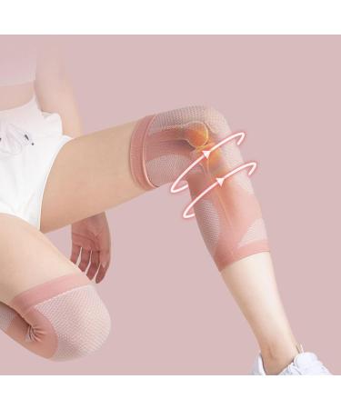 FCSHFC Compression Knee Support Bandage - Arthritis Pain Relief & Meniscal Tear Recovery | Breathable XL Pink Knee Warmer for Men & Women - Buy Online on SooperMarket.com