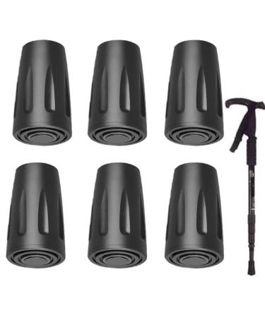 Rubber Tips for Walking Sticks Rubber Crutch Tips Walker Replacement Tips for Seniors Rubber Leg Tips Cane Accessories Rubber Feet Dalynn