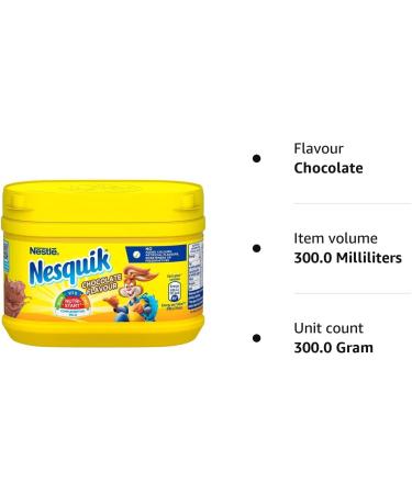 Nesquik Chocolate Milkshake Mix 300g - Single Pack - Buy Online on SooperMarket.com