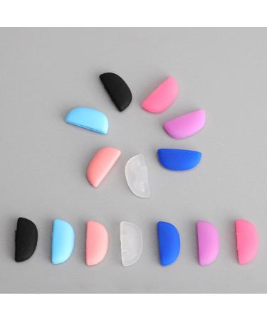 Folpus 10pcs Silicone Children Eyeglass Nose Pads - Comfortable Soft Thickened Replacement for Eyewear & Sunglasses - White - Buy Online on SooperMarket.com